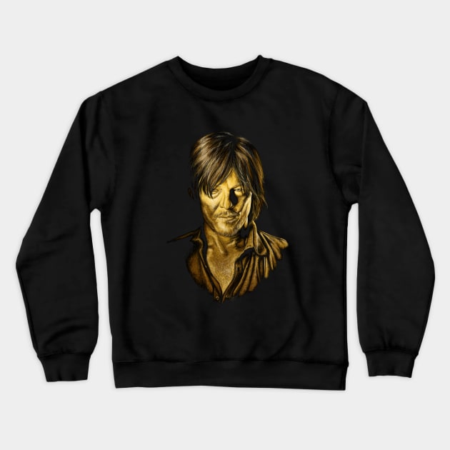 Daryl Golden Crewneck Sweatshirt by ShayLei